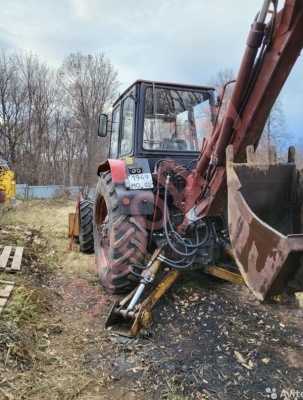 Трактор юмз с экскаваторной установкой . Можно ли снять установку и установить заднюю навеску сх вариант❓ Как установить и какая навеска ❓