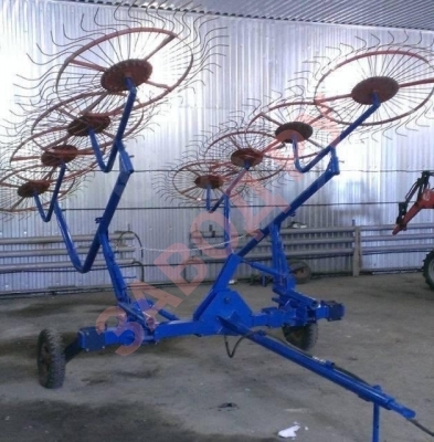 Какие грабли ворошилки 8 или 9 колёсные лучше взять?