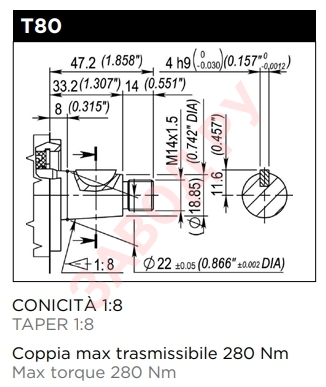 Вал насоса BG3052ST0AT80GG5D00 Вал насоса BG3052ST0AT80GG5D00
