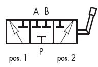Схема - ручной трехходовой дивертор