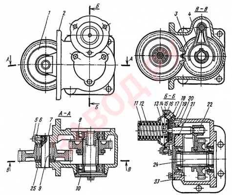 Коробка отбора мощности автомобиля МАЗ