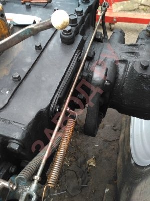 Какая длина левой и правой тормозной тяги шли с завода? Поменял ленты, полностью, выкрутил наконечники, а длинны не хватает. ленты стерто ферадо.