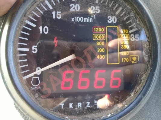 Такие цифры на приборной панели! 