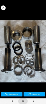 Перебираем пвм, сильно разбита подвеска бортовых. Шкворень и втулка. Может перейти на безпружинную систему? 