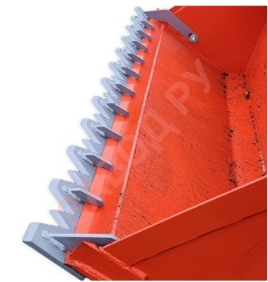 Как лучше сделать зубья на ковш погрузчика трактора? 