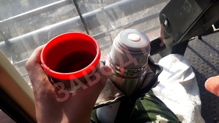 Чашечку чая за первое убранное поле! Чашечку чая за первое убранное поле!