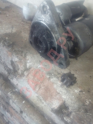 Почему на полном ходу оторвало бендикс, и корзину разломало ?  Почему на полном ходу оторвало бендикс, и корзину разломало ?