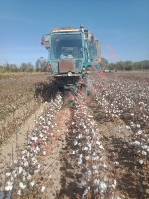Хлопкоуборочный комбайн