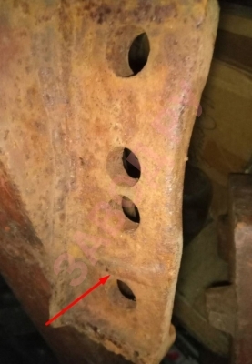 Для чего это ребро на кронштейне крепления стойки ПЛН?