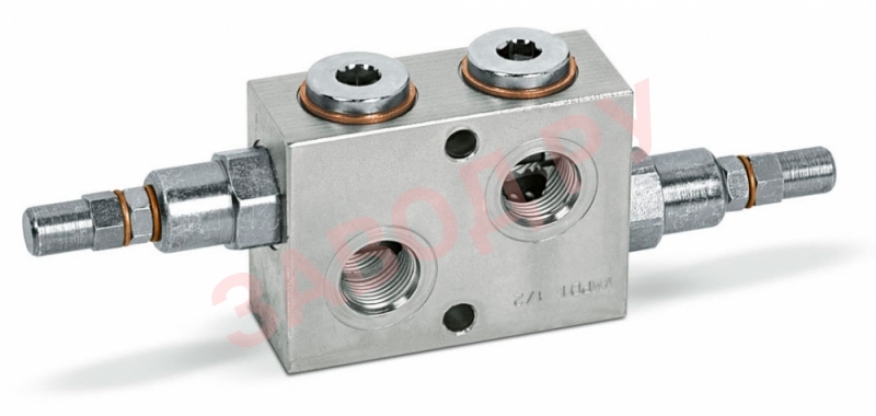 Фото предохранительного клапана перекрёстного 3/8 VMPDI 3/8 10-180 BAR (V0732/180)