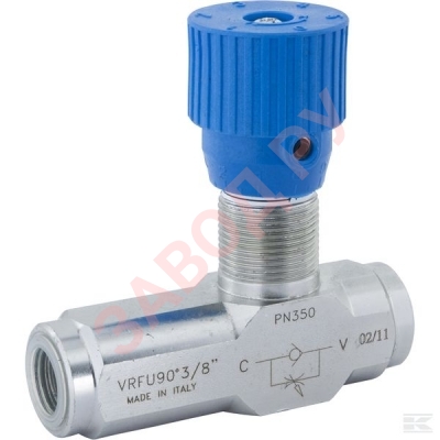 Фото дросселя с обрат. клап. 3/4 VRFU 90 (V0588)