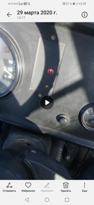 Почему жёлтый индикатор сигнализирует от том, что воздушный фильтр засорен, хотя фильтра новые ? Амкадор.