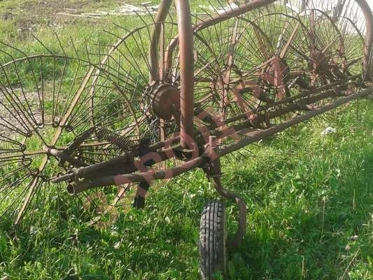 Как переделать ворошилки ГВК-6 на подшипники? 