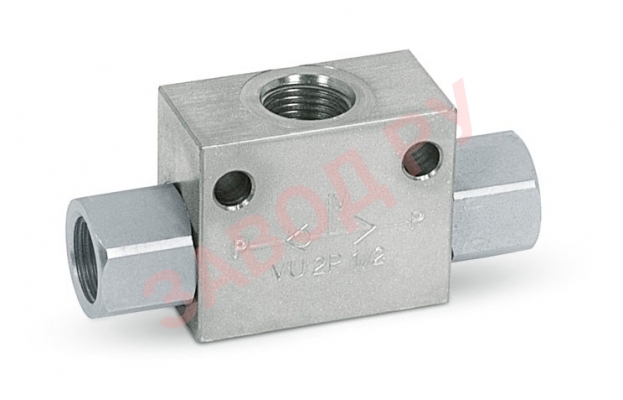 Фото клапана ИЛИ 3/8 VU2P 3/8 (V0668) Фото клапана ИЛИ 3/8 VU2P 3/8 (V0668)