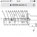 Межцентровые размеры Мтз 