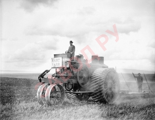 Трактора начала 20 века...
