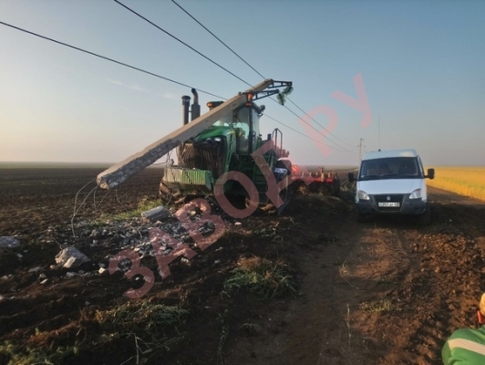 Вот такая оказия приключилась... Въехал в столб