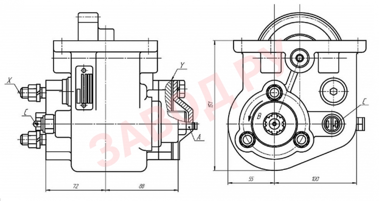 Ком камаз pf18001p2 uni