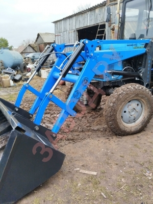 Как сделать угол разгрузки ковша больше ? 