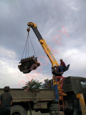 Новый двигатель приехал