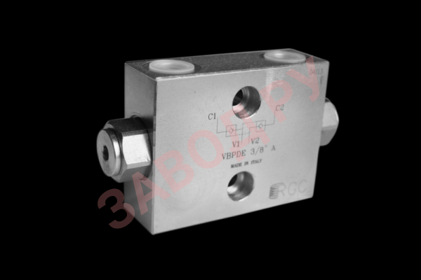Фото гидрозамка 3/8 VBPDE A (V0180)