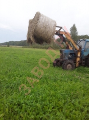 Вывозим сено