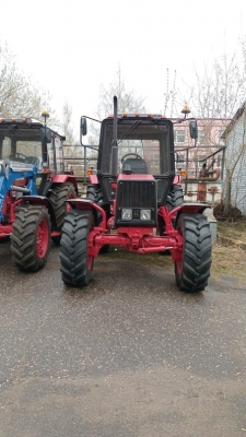 Какая максимальная скорость в псм на мтз 892 и какой стоит передний мост? 