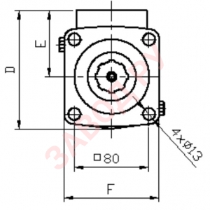 Аксиально-поршневой гидравлический насос с наклонным диском BHT25619EN, ABER, серия BH, ISO 7653 (EN)