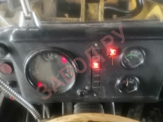 Что означают загоревшие контрольные лампы на приборной панели ?Амкадор 2009г.