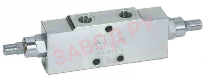 Тормозной клапан двусторонний 3/4 VBCD DE/A/VODE-G3/4Y1