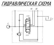 Схема гидрораспределителя MB-3/1S-3/18ES3/G-3/M3-24VDC