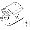 Шестеренный гидронасос Bosch Rexroth AZPF-10-XXXX CP20MB (CP20KB) 0510215009