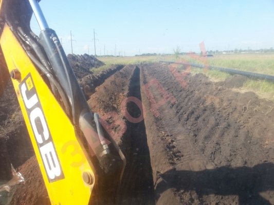 Проводим газовую трубу)))