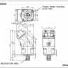 Аксиально-поршневой гидравлический насос с наклонным блоком BI25M, ABER, серия , ISO 7653 (EN) - Основные размеры